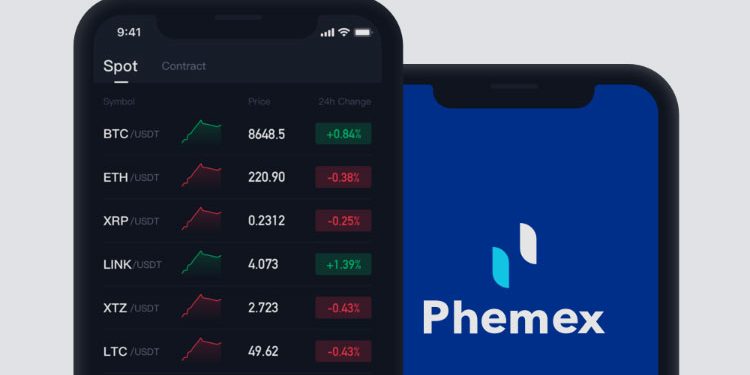 phemex crypto exchange xrp